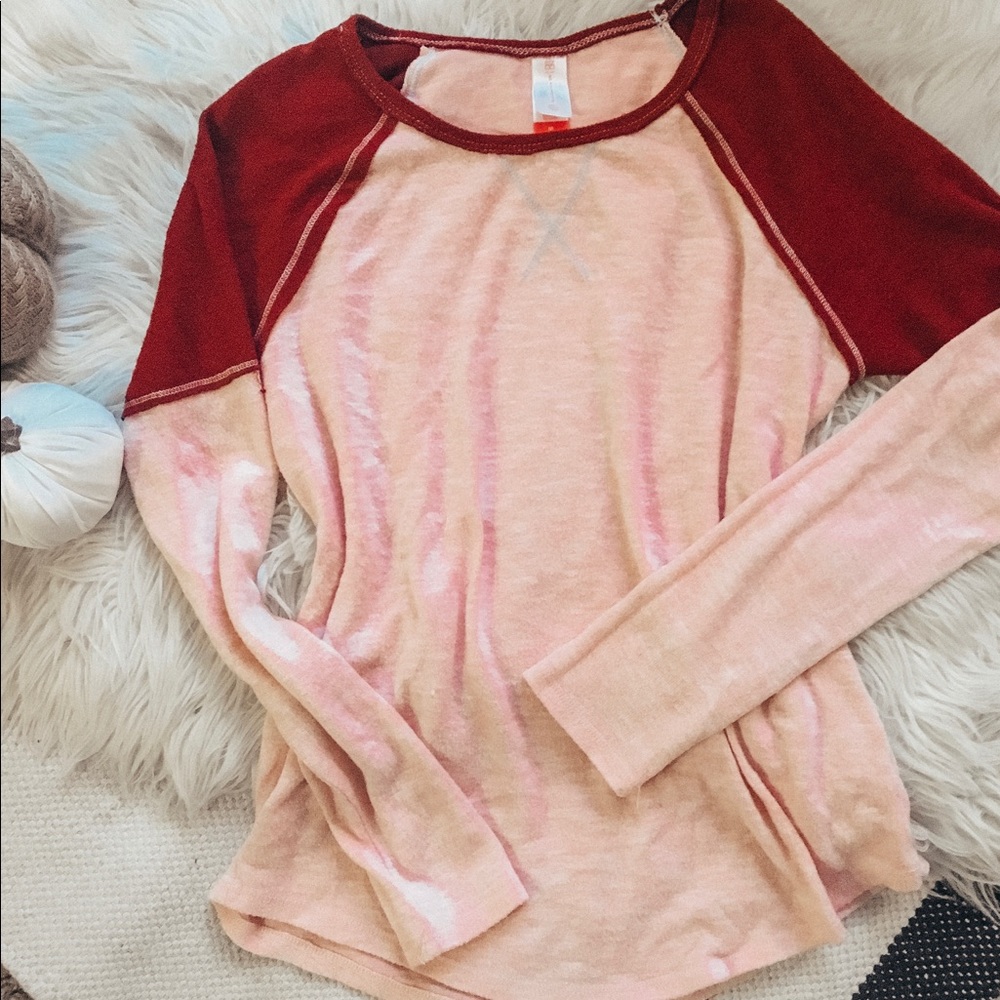Casual baseball tee